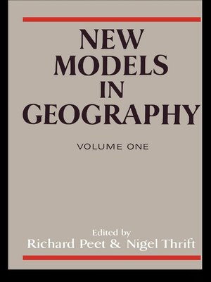 cover image of New Models in Geography--Vol 1